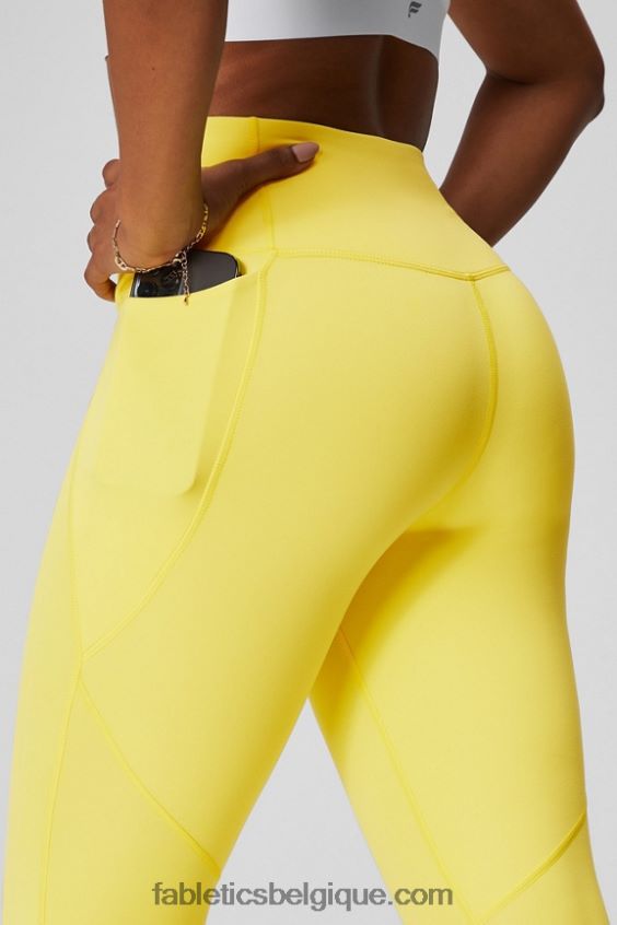 oasis pureluxe hw crossover 7/8 legging femmes Fabletics 404P0T929 journée ensoleillée