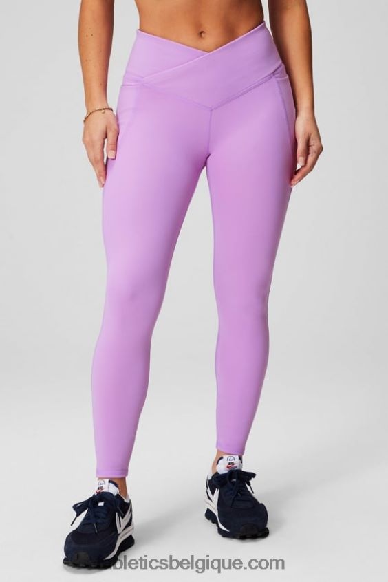 oasis pureluxe hw crossover 7/8 legging femmes Fabletics 404P0T930 grotte de cristal