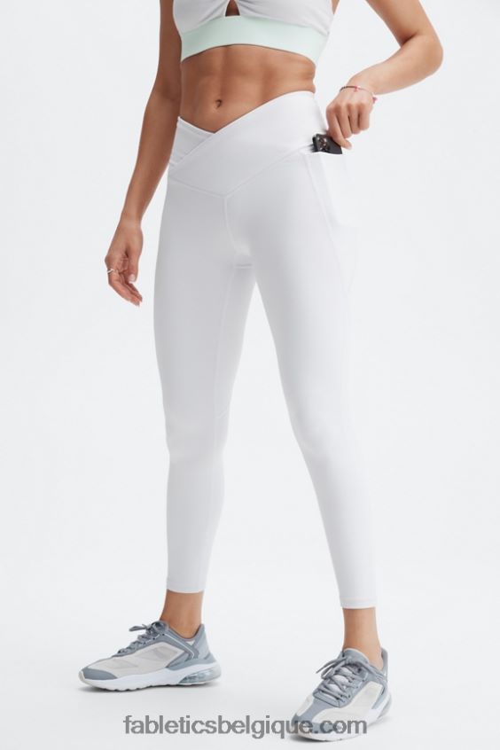 oasis pureluxe hw crossover 7/8 legging femmes Fabletics 404P0T933 gris doux