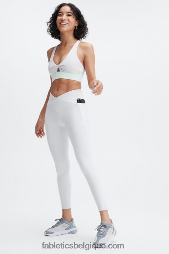 oasis pureluxe hw crossover 7/8 legging femmes Fabletics 404P0T933 gris doux