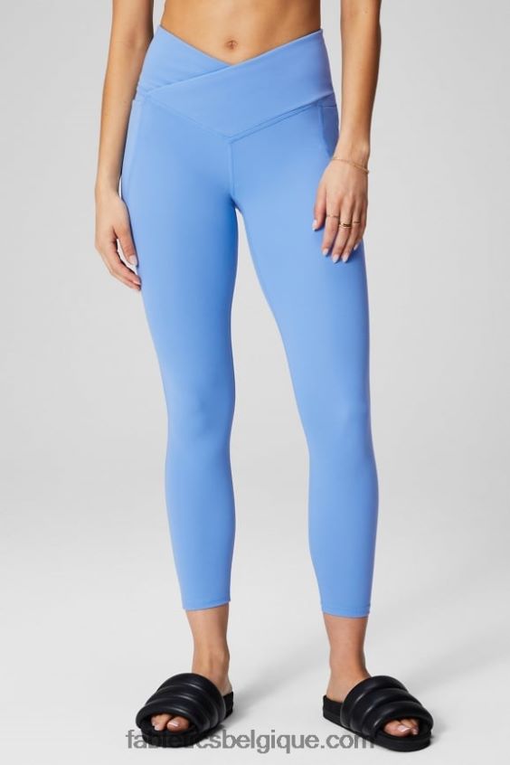 oasis pureluxe hw crossover 7/8 legging femmes Fabletics 404P0T947 surf bleu