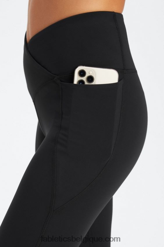 oasis pureluxe hw crossover 7/8 legging femmes Fabletics 404P0T948 noir