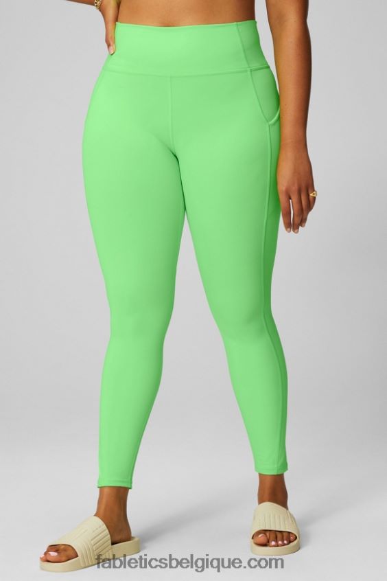 oasis pureluxe legging taille haute 68 femmes Fabletics 404P0T902 néon à la menthe