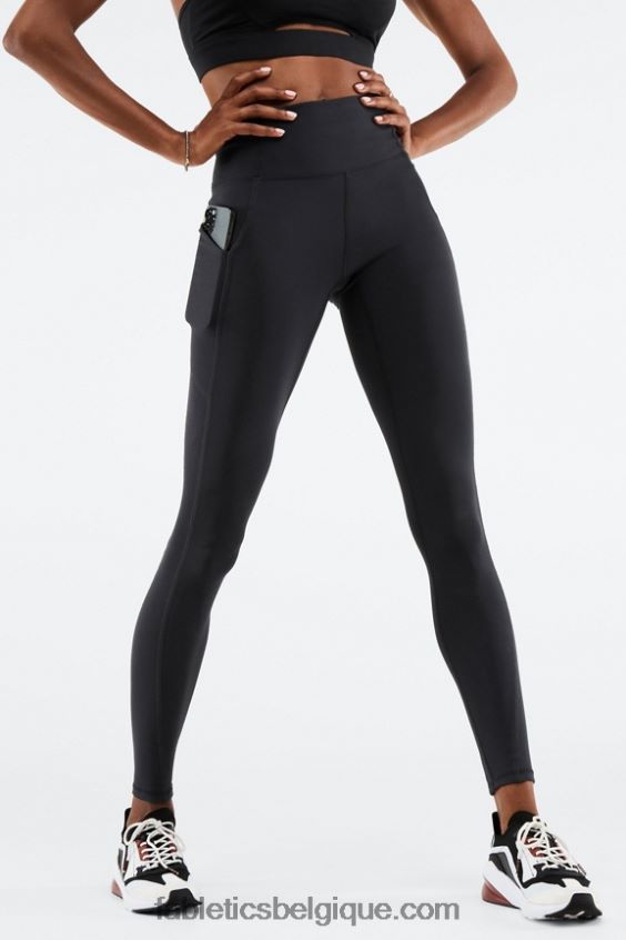 oasis pureluxe legging taille haute 69 femmes Fabletics 404P0T905 noir