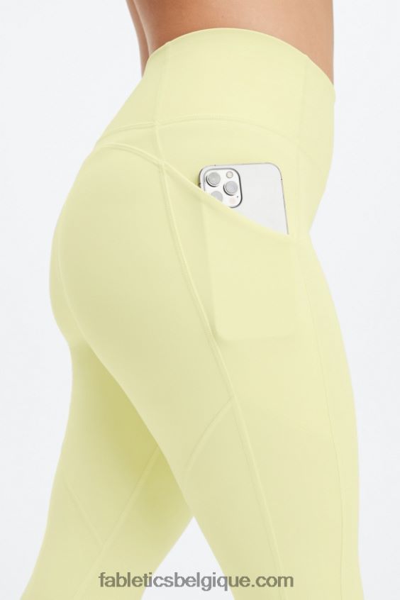 oasis pureluxe legging taille haute 69 femmes Fabletics 404P0T909 poire claire