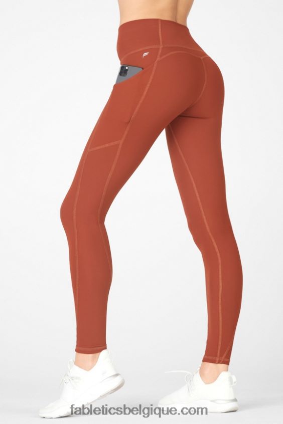 oasis pureluxe legging taille haute 71 femmes Fabletics 404P0T916 Java