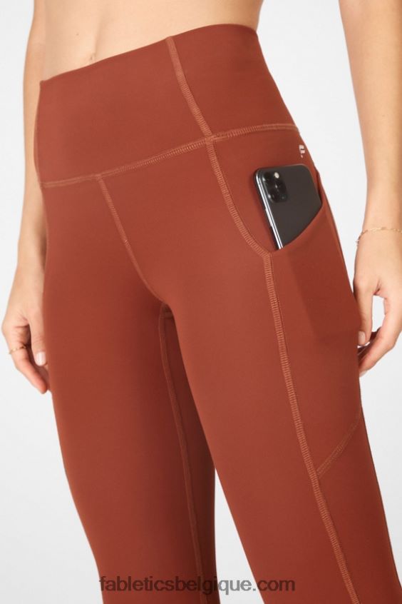 oasis pureluxe legging taille haute 71 femmes Fabletics 404P0T916 Java