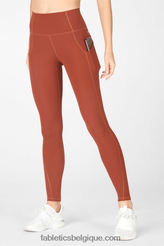 oasis pureluxe legging taille haute 71 femmes Fabletics 404P0T916 Java