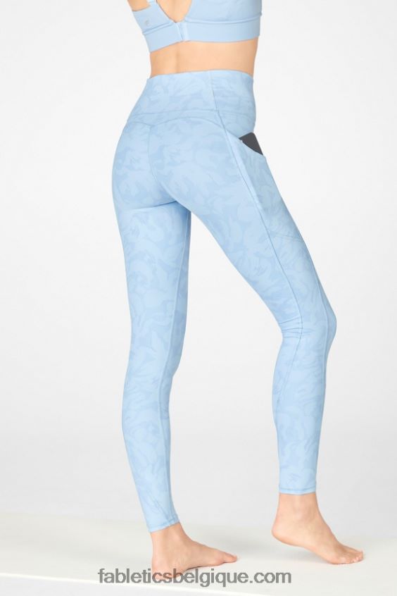 oasis pureluxe legging taille haute 71 femmes Fabletics 404P0T917 camouflage plume