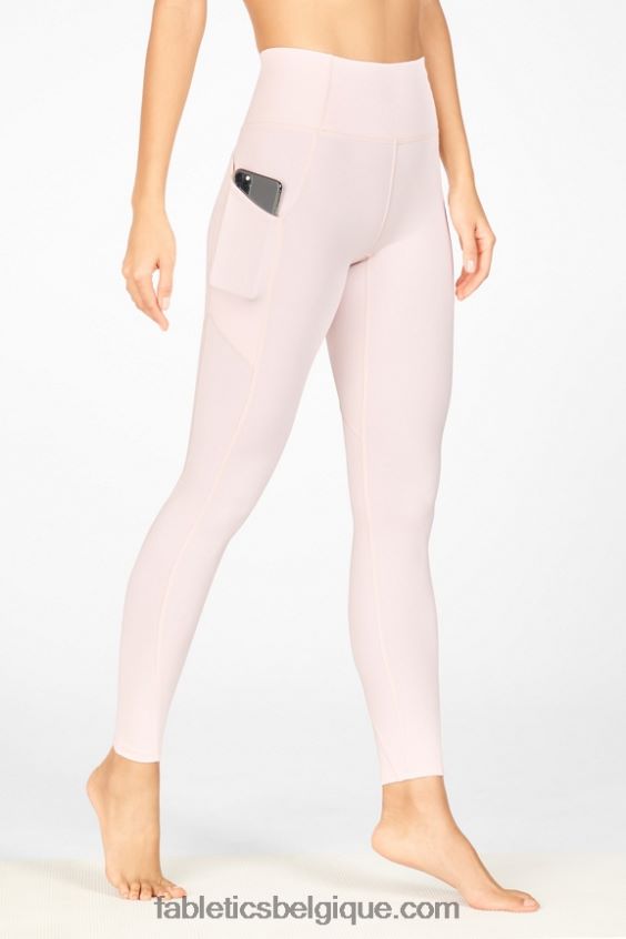 oasis pureluxe legging taille haute 71 femmes Fabletics 404P0T919 givre rose
