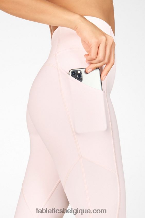 oasis pureluxe legging taille haute 71 femmes Fabletics 404P0T919 givre rose