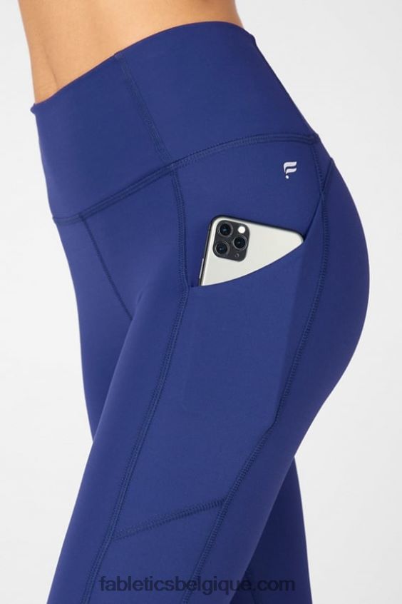 oasis pureluxe legging taille haute 72 femmes Fabletics 404P0T921 marine