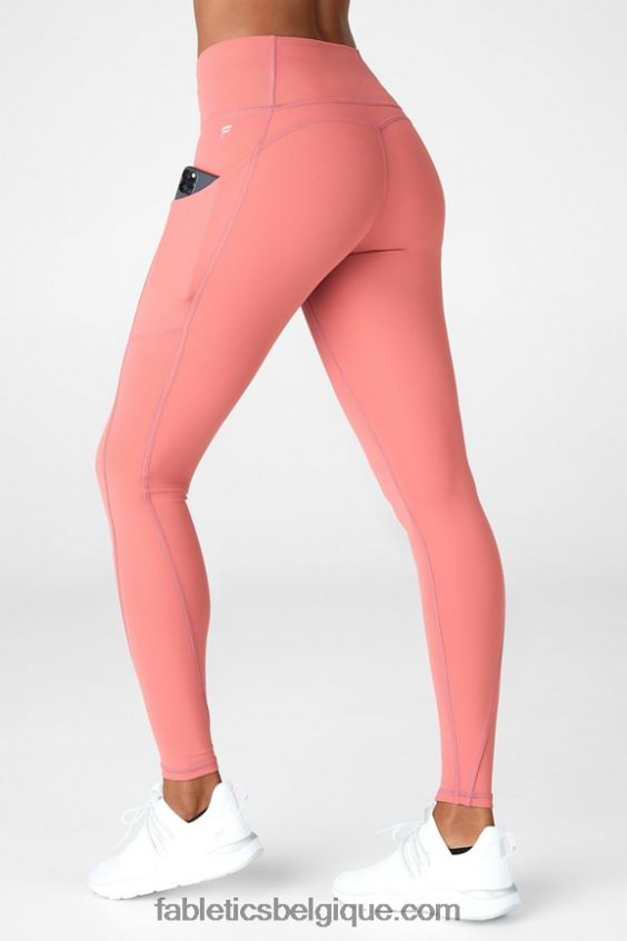 oasis pureluxe legging taille haute 72 femmes Fabletics 404P0T922 cèdre poussiéreux