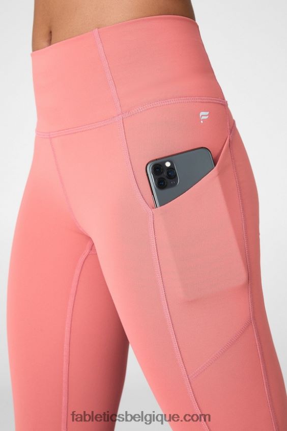 oasis pureluxe legging taille haute 72 femmes Fabletics 404P0T922 cèdre poussiéreux