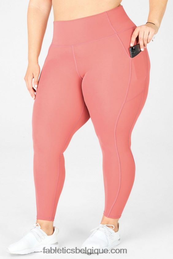 oasis pureluxe legging taille haute 72 femmes Fabletics 404P0T923 cèdre poussiéreux