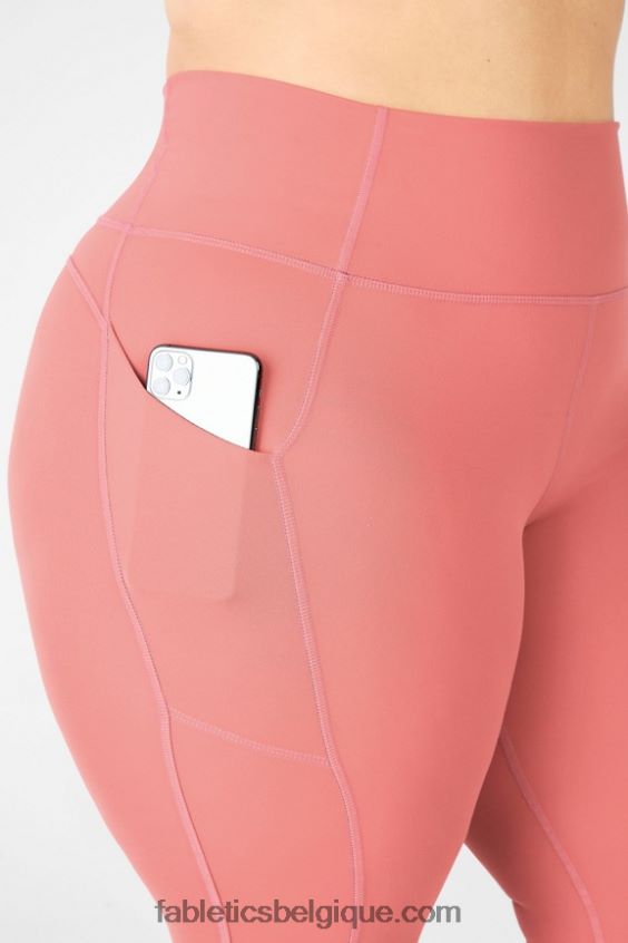 oasis pureluxe legging taille haute 72 femmes Fabletics 404P0T923 cèdre poussiéreux