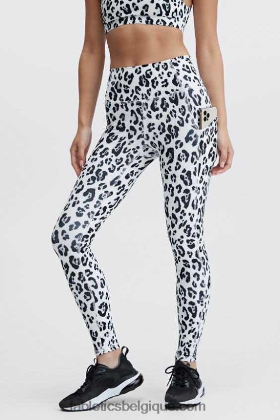 oasis pureluxe legging taille haute 83 femmes Fabletics 404P0T1182 léopard des neiges