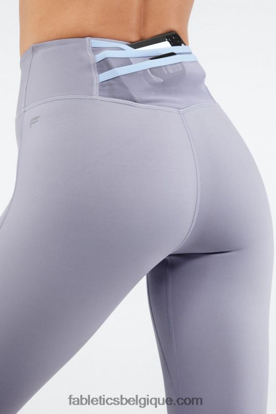trinity motion365 legging taille haute 81 femmes Fabletics 404P0T1124 gris violet/peu bleu
