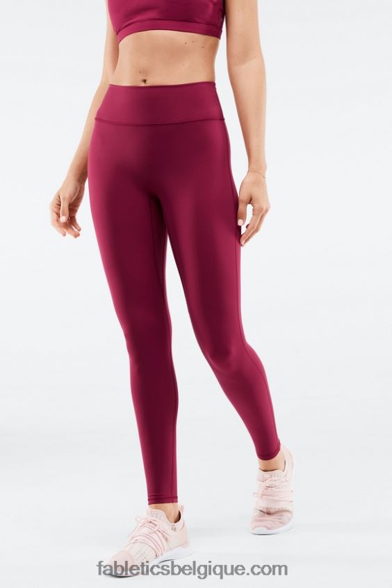 trinity motion365 legging taille haute 81 femmes Fabletics 404P0T1125 éclat de cerise/poussière rose