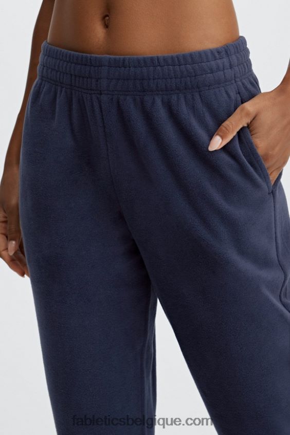 go-to pantalon de survêtement polaire femmes Fabletics 404P0T183 sorbet/coquillage
