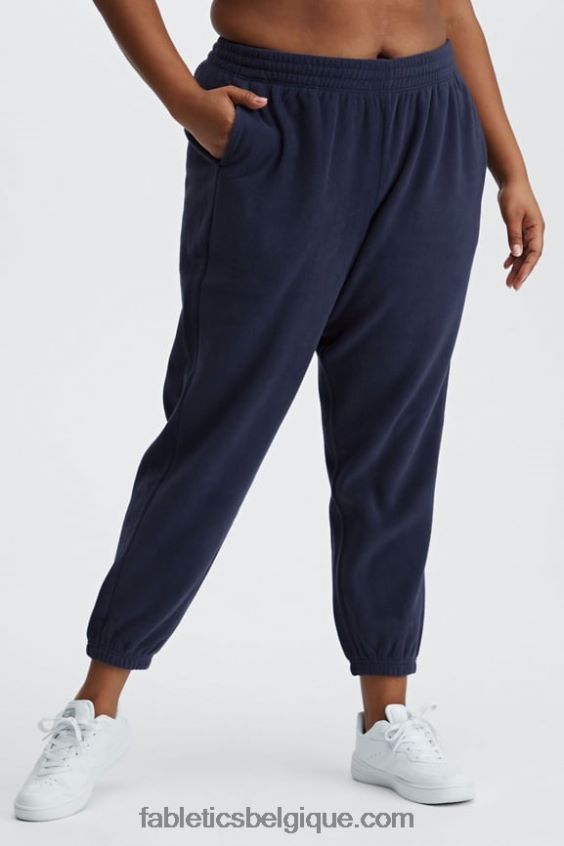 go-to pantalon de survêtement polaire femmes Fabletics 404P0T184 safari/rose du désert