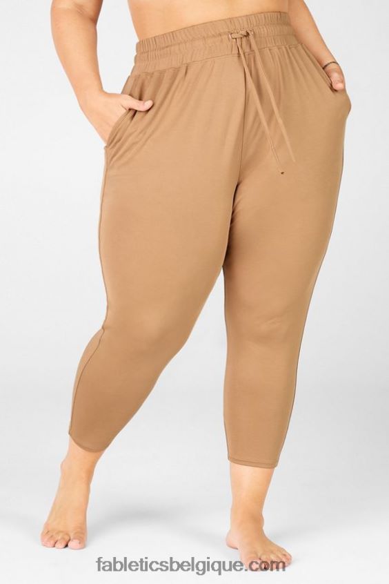 jogger blaine femmes Fabletics 404P0T188 marguerite porter/poussière rose/citron vert