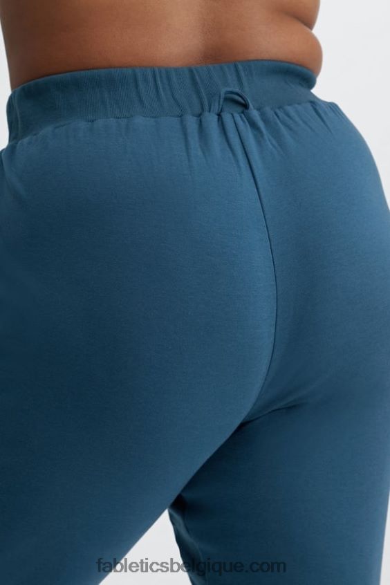 jogger bouffant en tremble femmes Fabletics 404P0T162 cerise classique/blanc classique