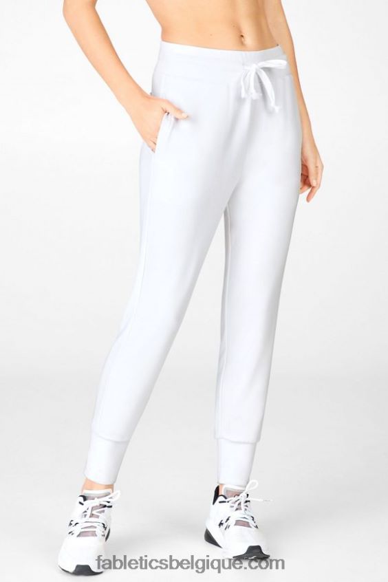 jogger éco-responsable en éponge femmes Fabletics 404P0T225 agave/multicolore