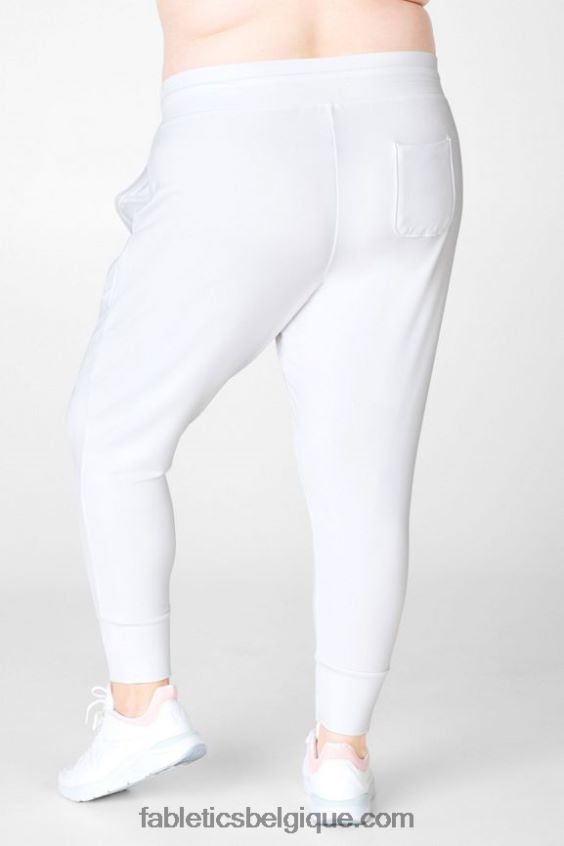 jogger éco-responsable en éponge femmes Fabletics 404P0T226 bleu marine foncé/multicolore