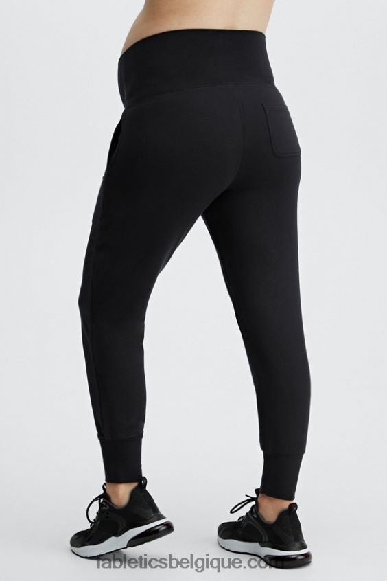 jogger de maternité lounge terry femmes Fabletics 404P0T179 bandana nova bleu/tapioca
