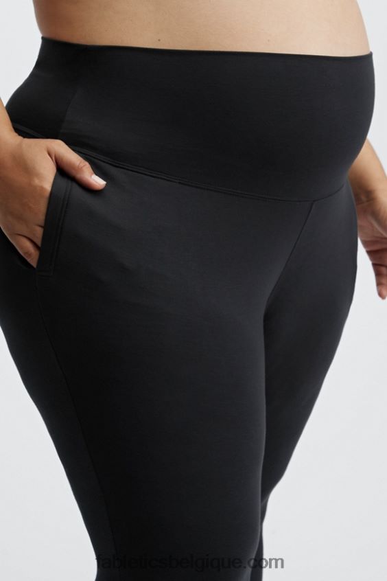 jogger de maternité lounge terry femmes Fabletics 404P0T180 flouter/crème au citron