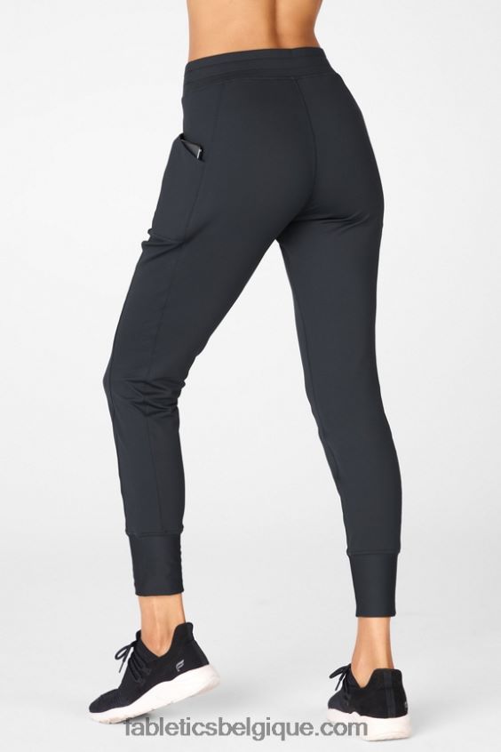 jogger de poche taille haute thermaflex femmes Fabletics 404P0T60 évasion insulaire/club d\'athlétisme