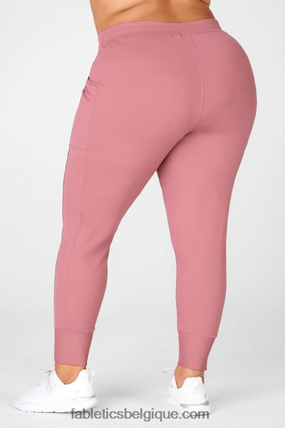 jogger de poche taille haute thermaflex femmes Fabletics 404P0T66 souci/nouvelle vague florale