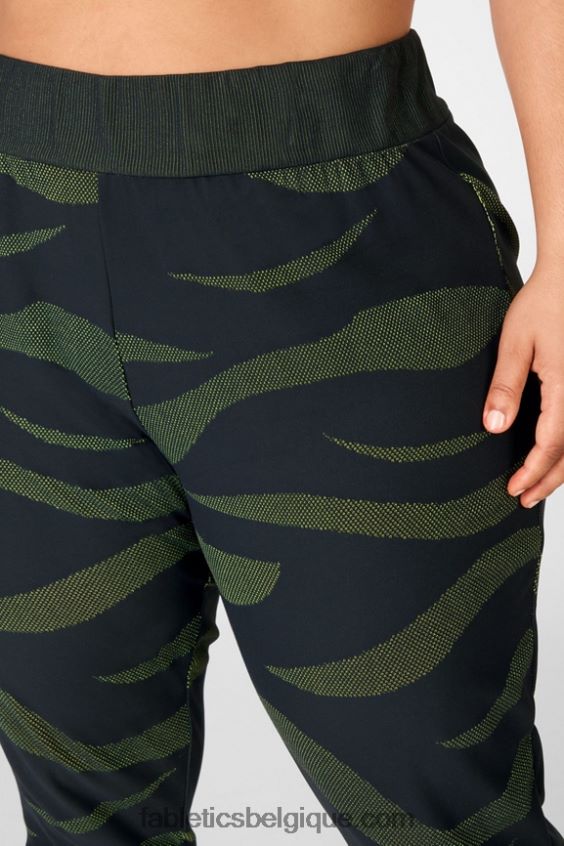 jogger jacquard joelle femmes Fabletics 404P0T216 cerise douce/rose peluche