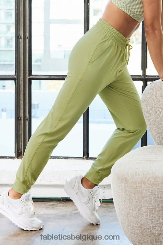 jogger performant à taille haute femmes Fabletics 404P0T40 effet tie-dye/graphique