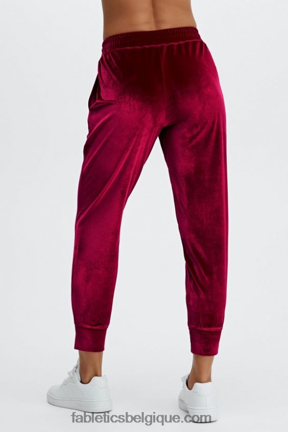 jogging en velours de luxe femmes Fabletics 404P0T151 lilas brumeux