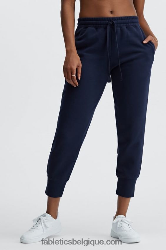 jogging fuselé incontournable femmes Fabletics 404P0T142 cerise classique/argent réfléchissant