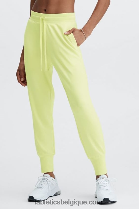 jogging éponge de luxe 2 femmes Fabletics 404P0T20 vague de minuit/bleu marine profond