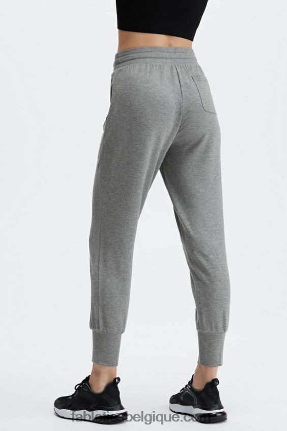 jogging éponge de luxe 2 femmes Fabletics 404P0T21 teddy large camo/latte
