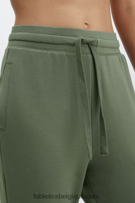 jogging éponge de luxe 3 femmes Fabletics 404P0T24 merisier électrique lavé/blanc