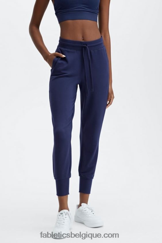 jogging éponge de luxe 4 femmes Fabletics 404P0T28 campanule/fraise