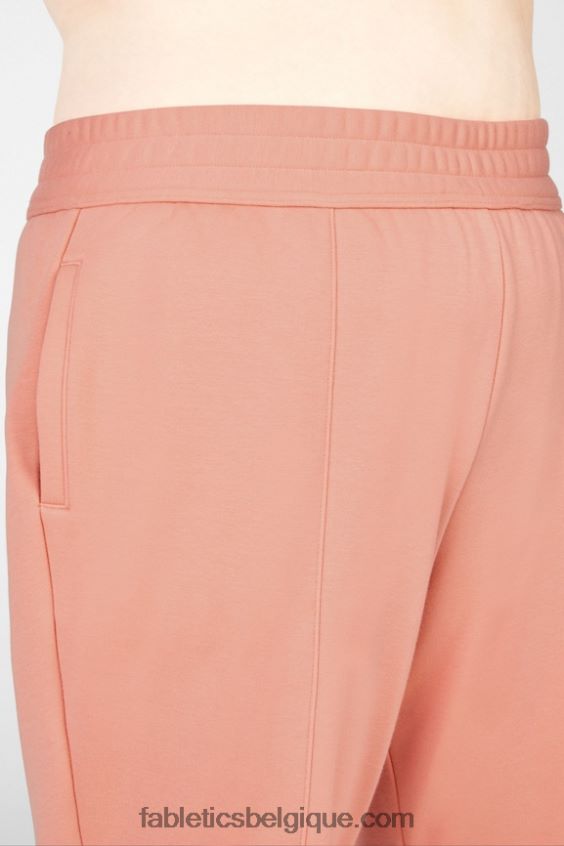 jogging évasé femmes Fabletics 404P0T139 noir/argent réfléchissant