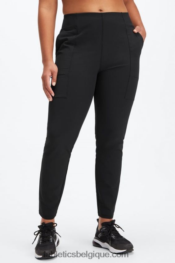 pantalon cargo hybride femmes Fabletics 404P0T115 désert/pierre bleue