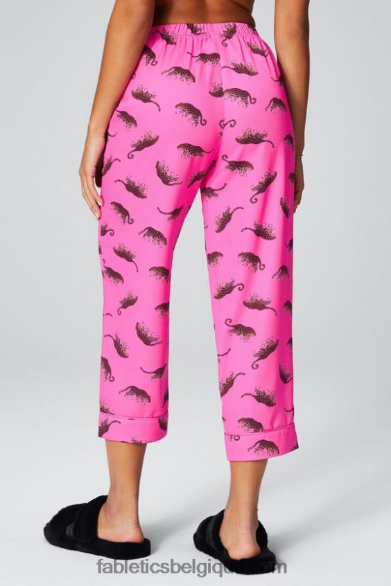 pantalon court ecosatin femmes Fabletics 404P0T50 fusion/onde de cristal/argent réfléchissant