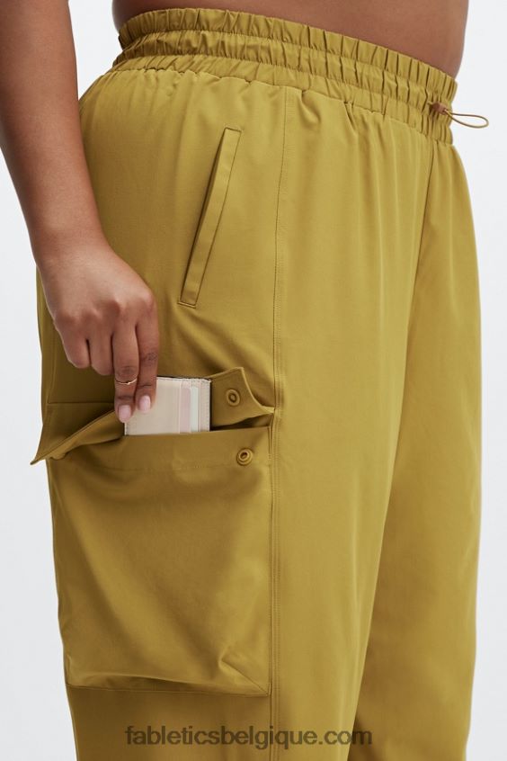 pantalon de survêtement cargo eleanor femmes Fabletics 404P0T177 tacheté/noir