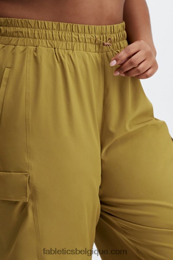 pantalon de survêtement cargo eleanor femmes Fabletics 404P0T177 tacheté/noir