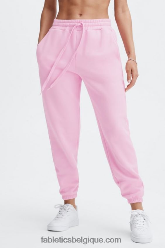 pantalon de survêtement classique eco go-to femmes Fabletics 404P0T83 nuage d'orage/ombre toute la journée