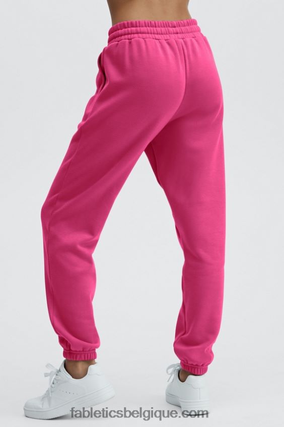 pantalon de survêtement classique eco go-to femmes Fabletics 404P0T85 digital tide shine/chaux sucrée
