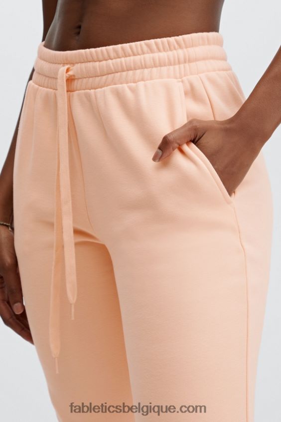 pantalon de survêtement classique eco go-to femmes Fabletics 404P0T87 crème au citron/multi