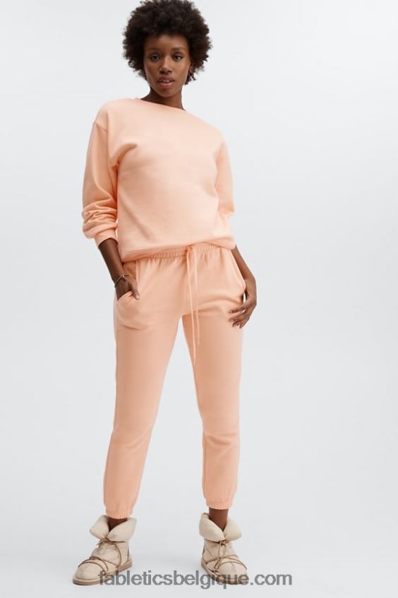 pantalon de survêtement classique eco go-to femmes Fabletics 404P0T87 crème au citron/multi